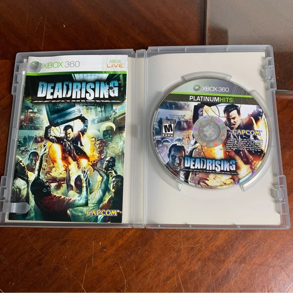 Xbox 360 Platinum Hits Dead Rising Video Game